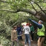 Camp Mather workers, shut down by fires, come to Glen Canyon to work in the park