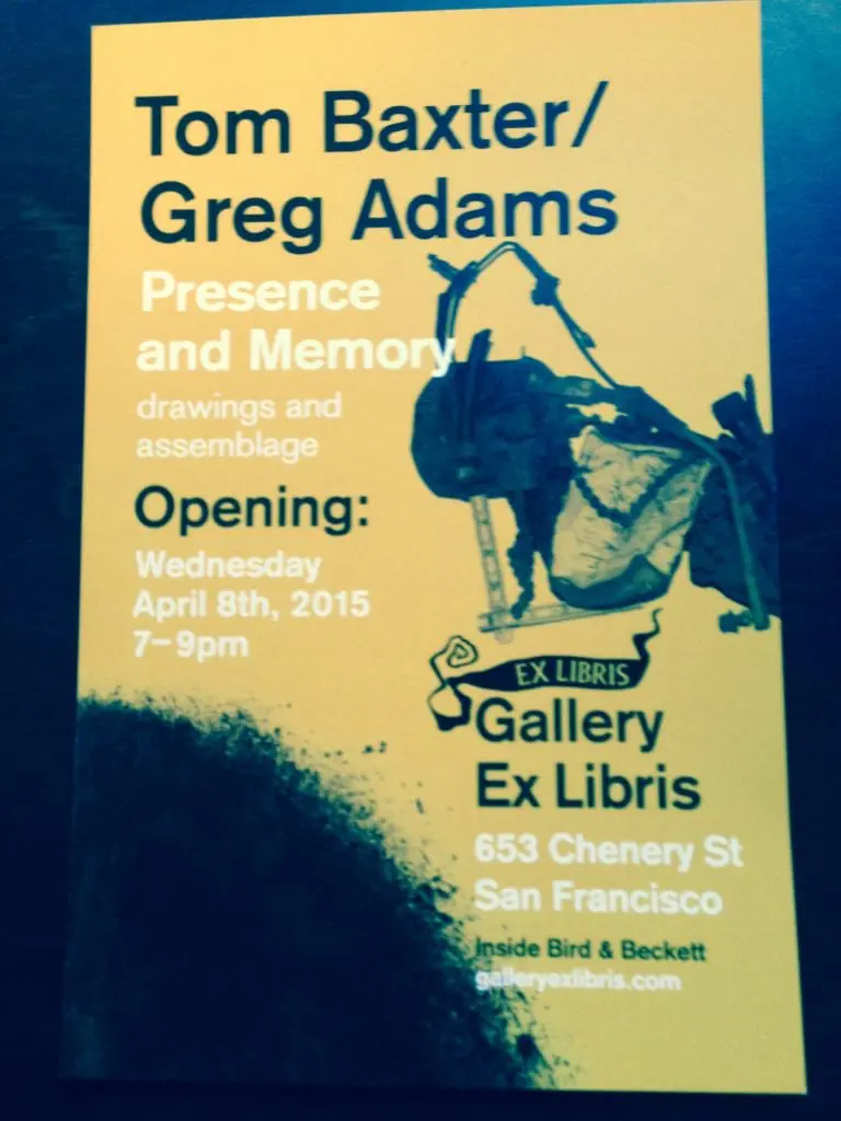Gallery ExLibris poster April 2015