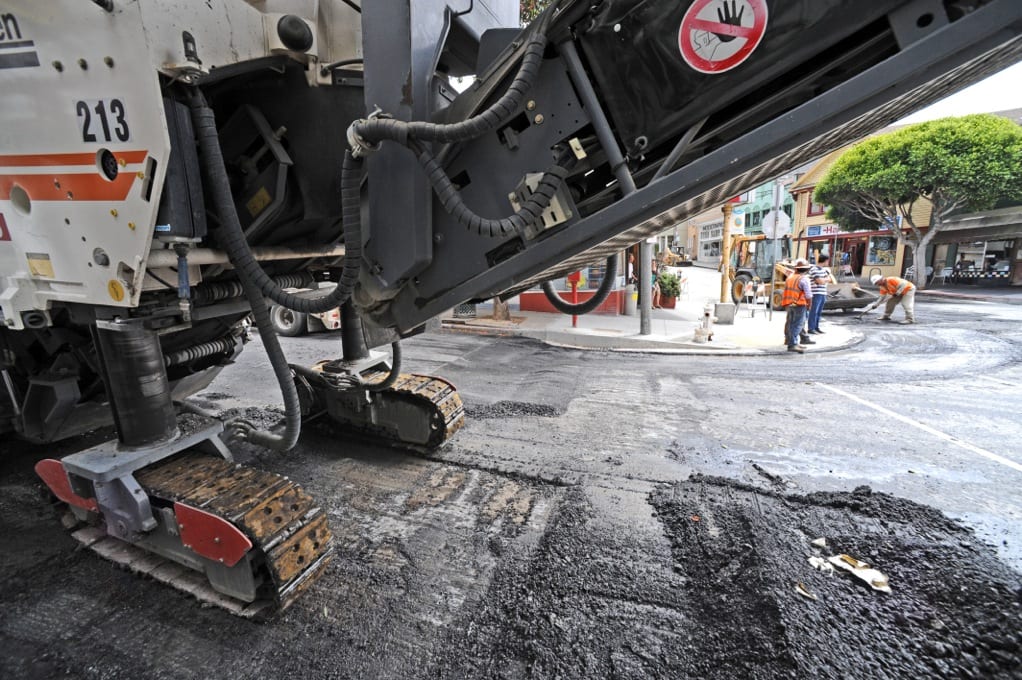 The corner of Chenery and Diamond Streets, Aug. 16, 2013. Photo by Michael Waldstein.