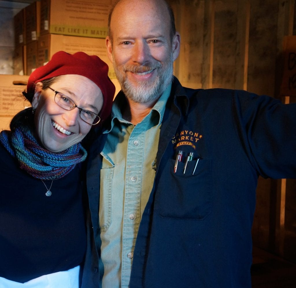 Richard and Janet Tarlov, owners of the Canyon Market in Glen Park, San Francisco. Photo by Stephen Labovsky