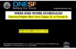 Diamond Heights Improvements Project Continues….