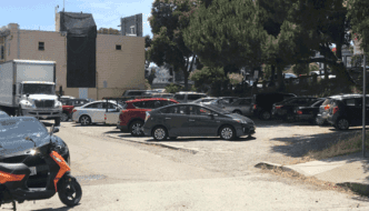 What’s up with the parking lot on Kern Alley?