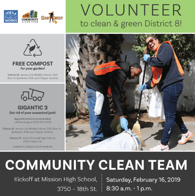 Community Clean Team poster