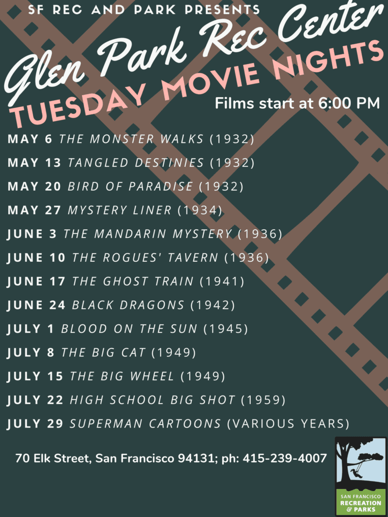 GP Movie Night Schedule