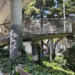 Bosworth pedestrian overpass pillar