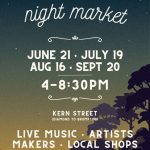 2025 Glen Park Night Market poster