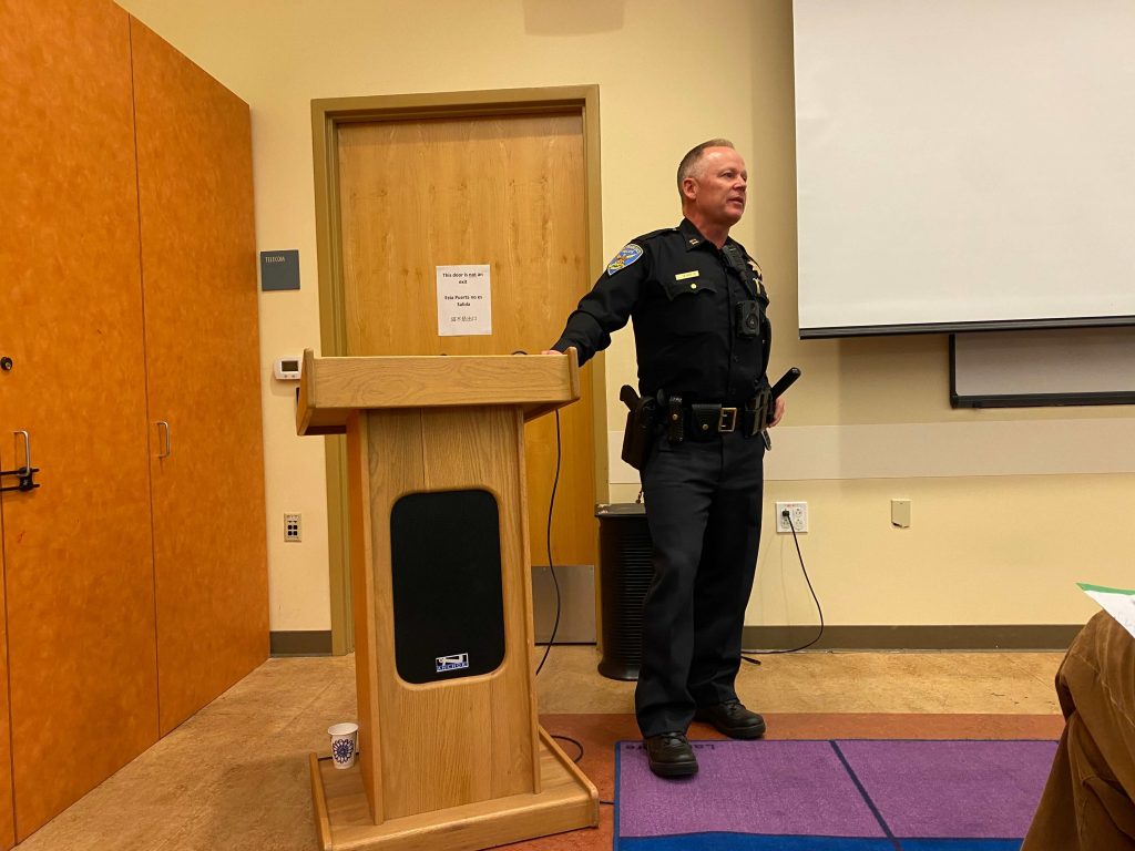 Ingleside Precinct Captain Gerald Newbeck