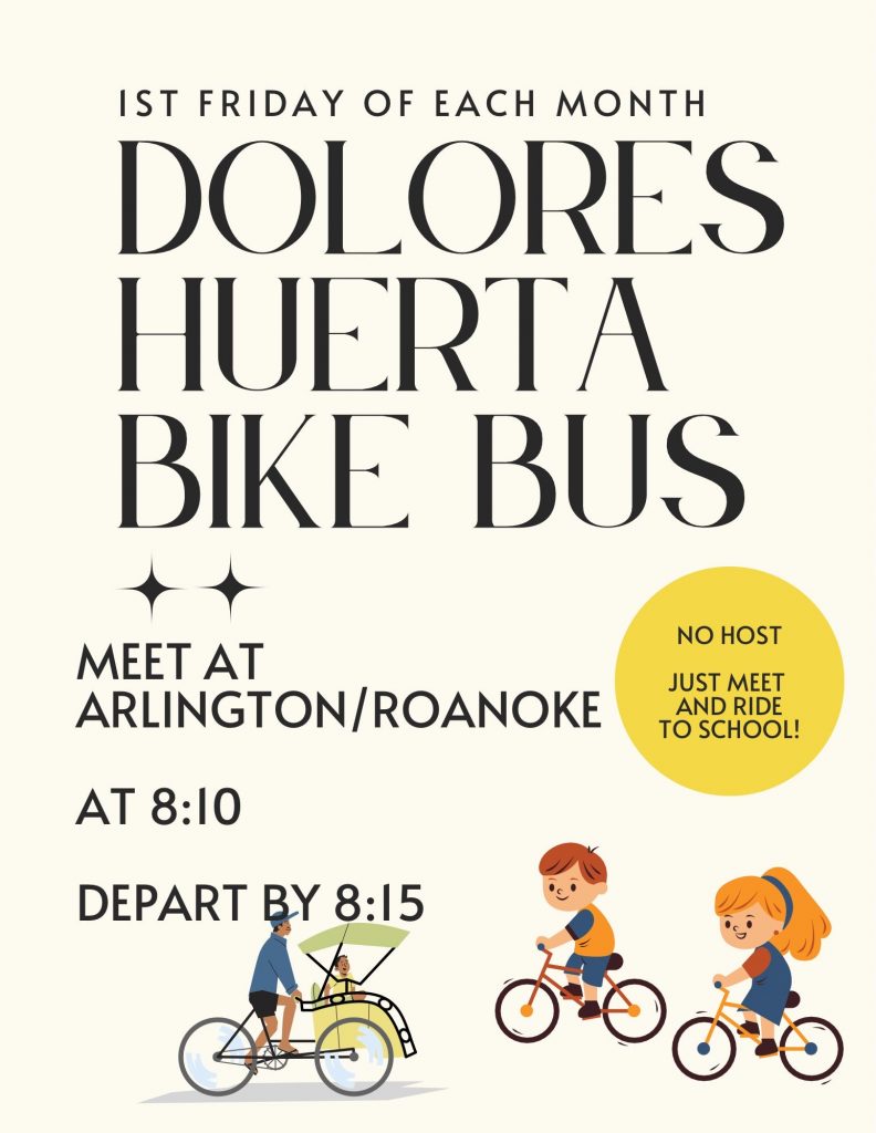 Dolores Huerta Bike Bus flyer