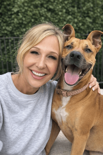 Heather Schneider and Goose