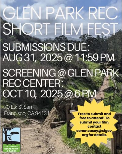 Free to submit and free to attend! 

To submit your film, contact conor.casey@sfgov.org for details.